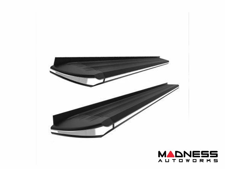 Ford Bronco Sport Running Boards Exceed Black w/ Chrome Trim